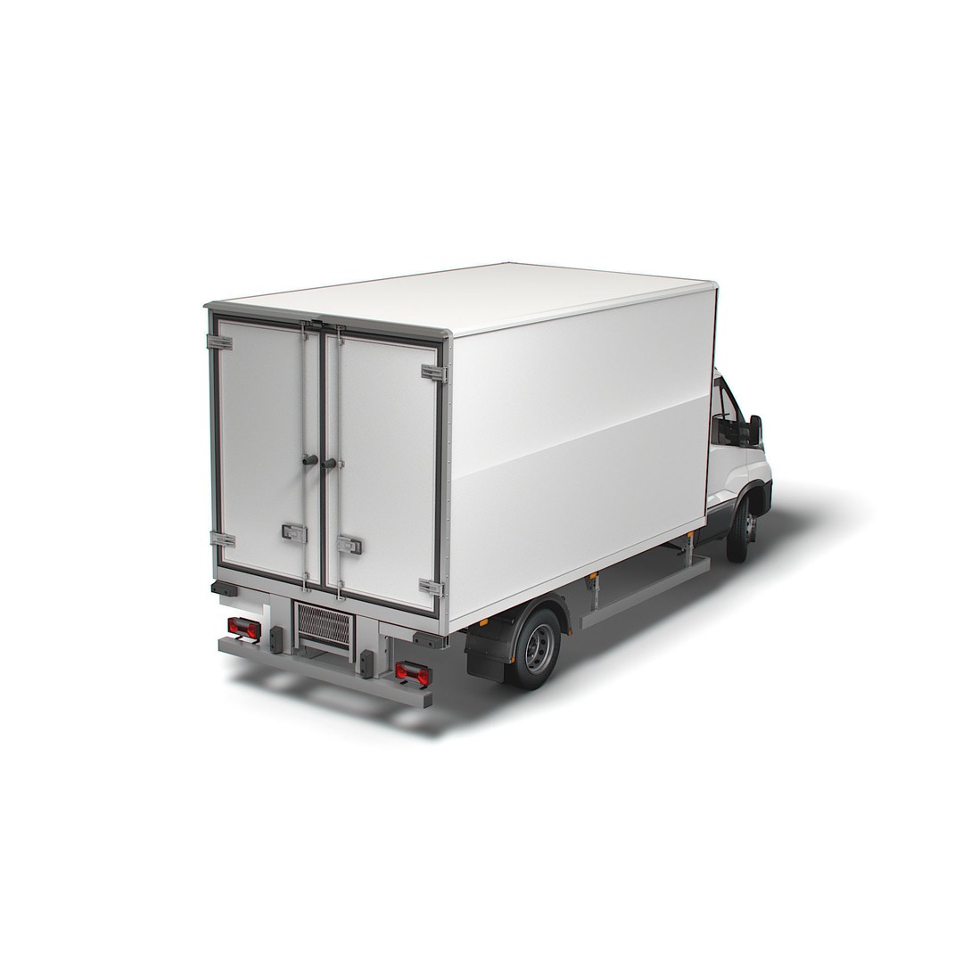 Iveco Daily Box 2022 3D Model – High Poly Vehicle for Animation, FBX - View 5