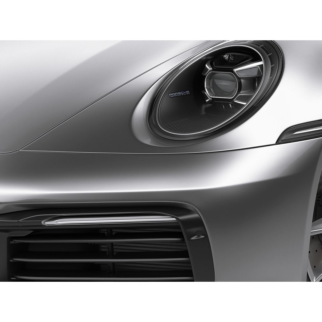 Porsche 911 992 Coupe 2019 3D Model – High Poly Car Asset, FBX, OBJ - View 7