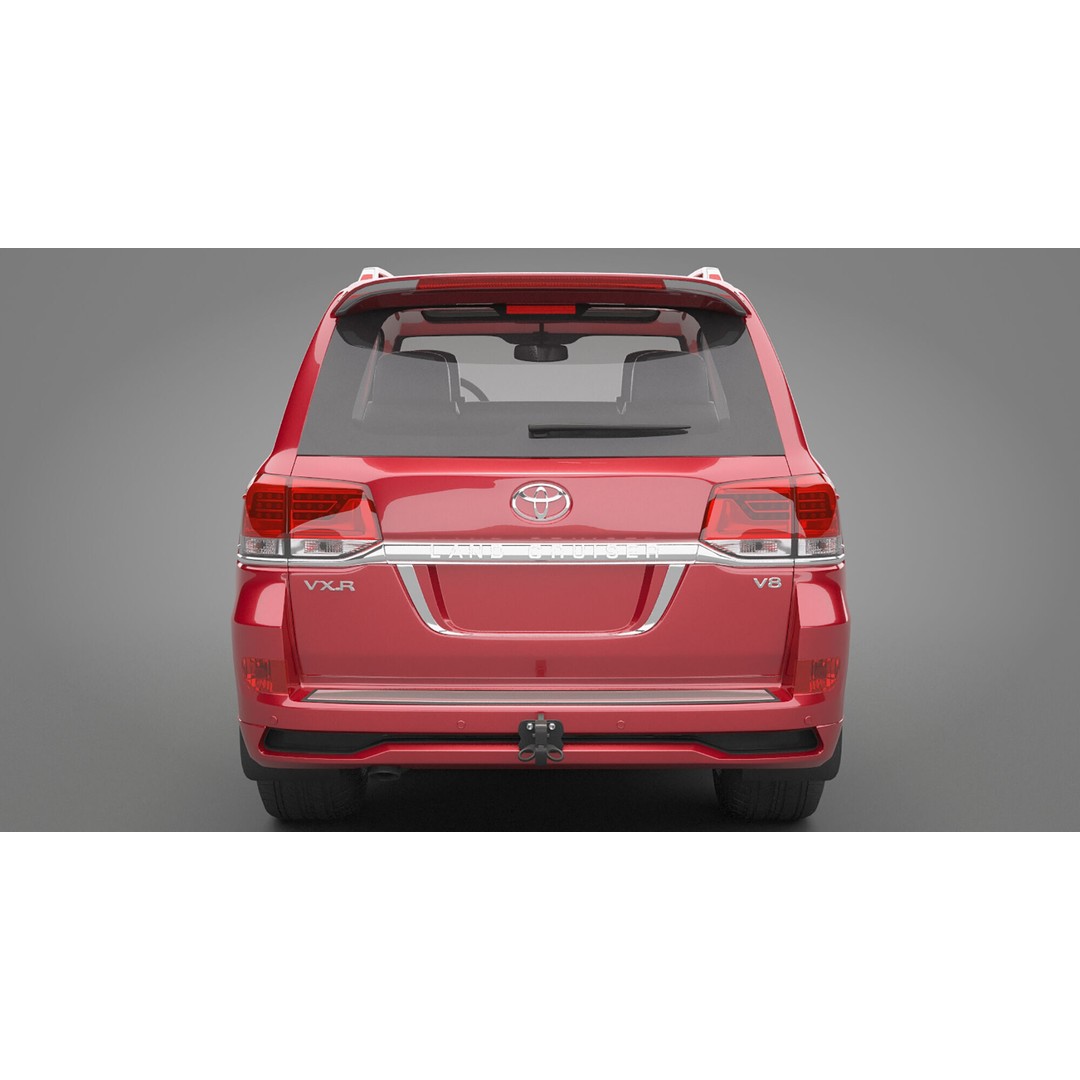 Toyota Land Cruiser J200 3D Model – High Poly SUV, FBX, OBJ - View 10