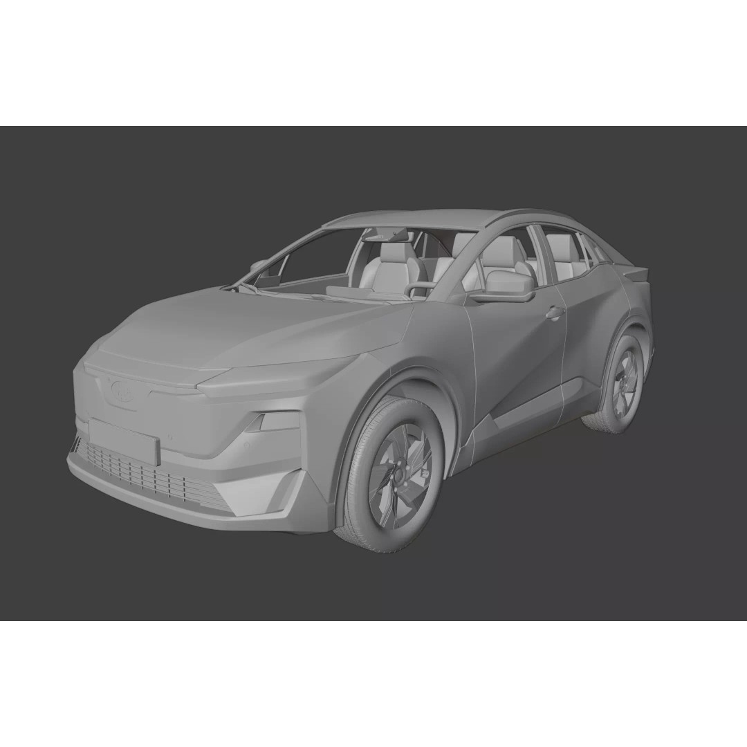 Subaru Uncharted 2026 EV SUV 3D Model – High Poly Game Asset, FBX, OBJ - View 17