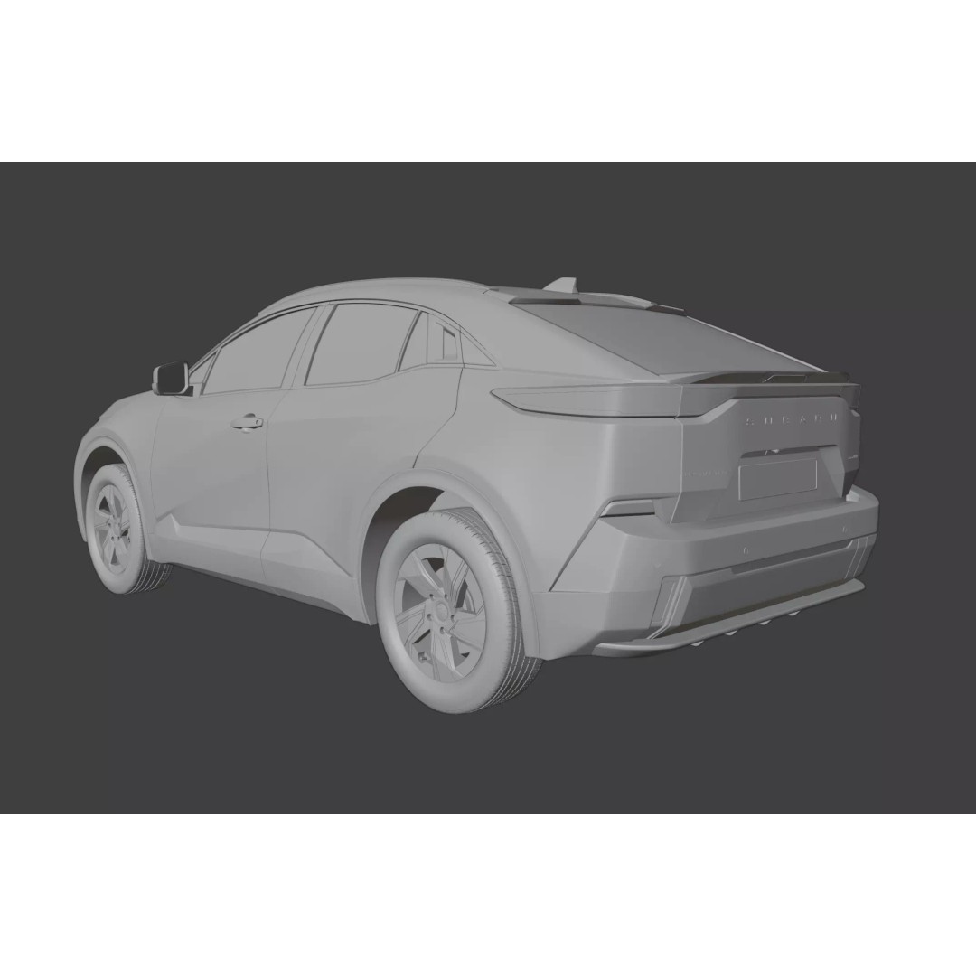 Subaru Uncharted 2026 EV SUV 3D Model – High Poly Game Asset, FBX, OBJ - View 18