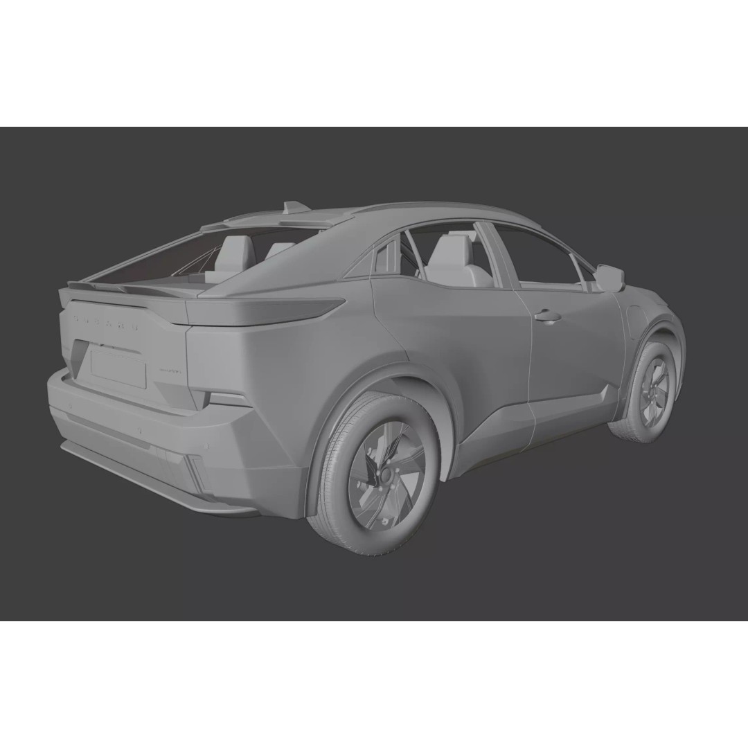 Subaru Uncharted 2026 EV SUV 3D Model – High Poly Game Asset, FBX, OBJ - View 19