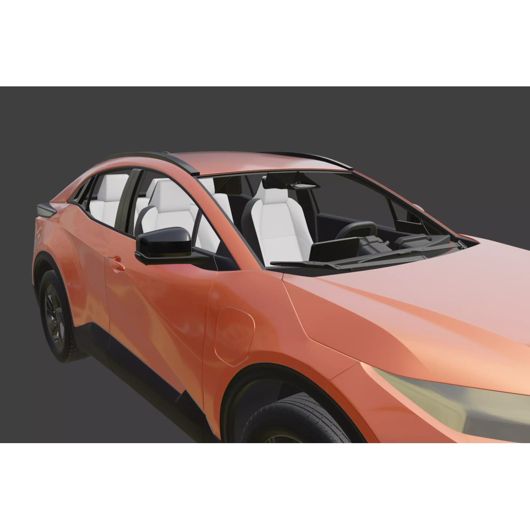 Subaru Uncharted 2026 EV SUV 3D Model – High Poly Game Asset, FBX, OBJ - View 29