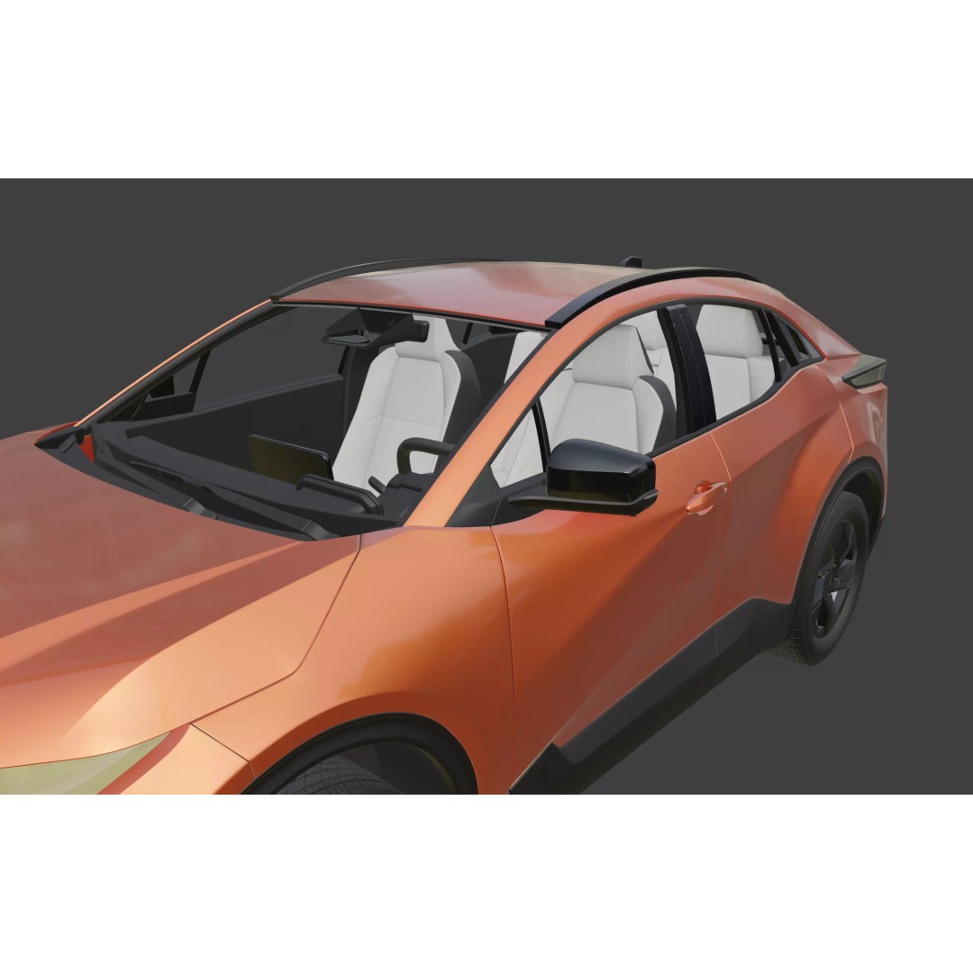 Subaru Uncharted 2026 EV SUV 3D Model – High Poly Game Asset, FBX, OBJ - View 30