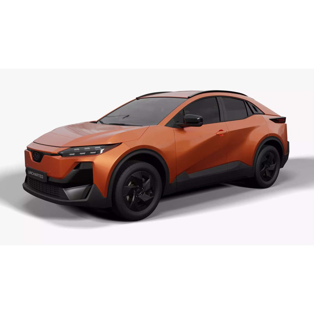 Subaru Uncharted 2026 EV SUV 3D Model – High Poly Game Asset, FBX, OBJ - View 5