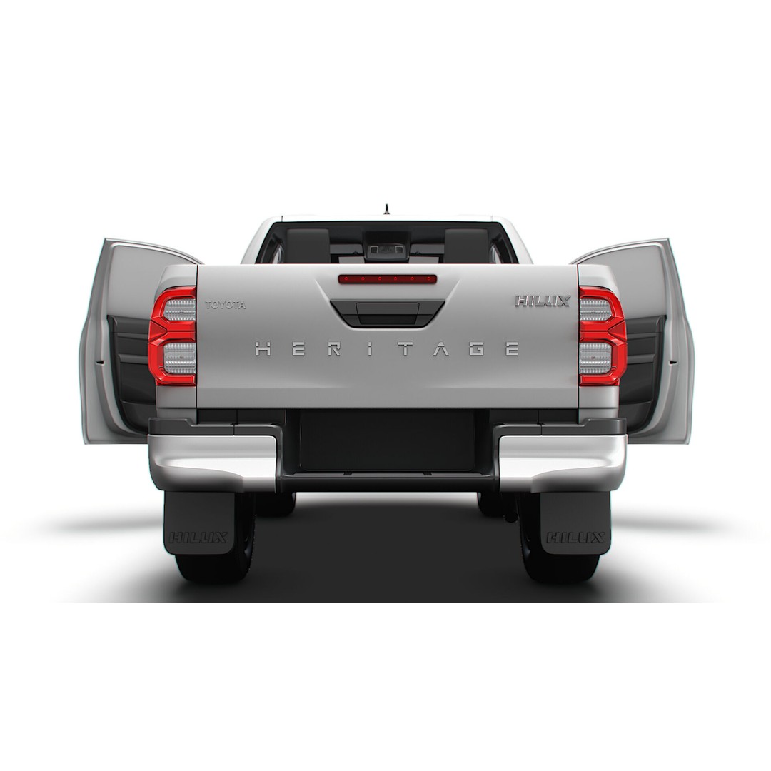 Toyota Hilux Xtra Cab HQ Interior 2024 3D Model – High Poly Game Asset, FBX - View 10