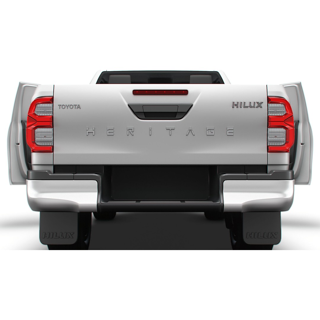 Toyota Hilux Xtra Cab HQ Interior 2024 3D Model – High Poly Game Asset, FBX - View 12