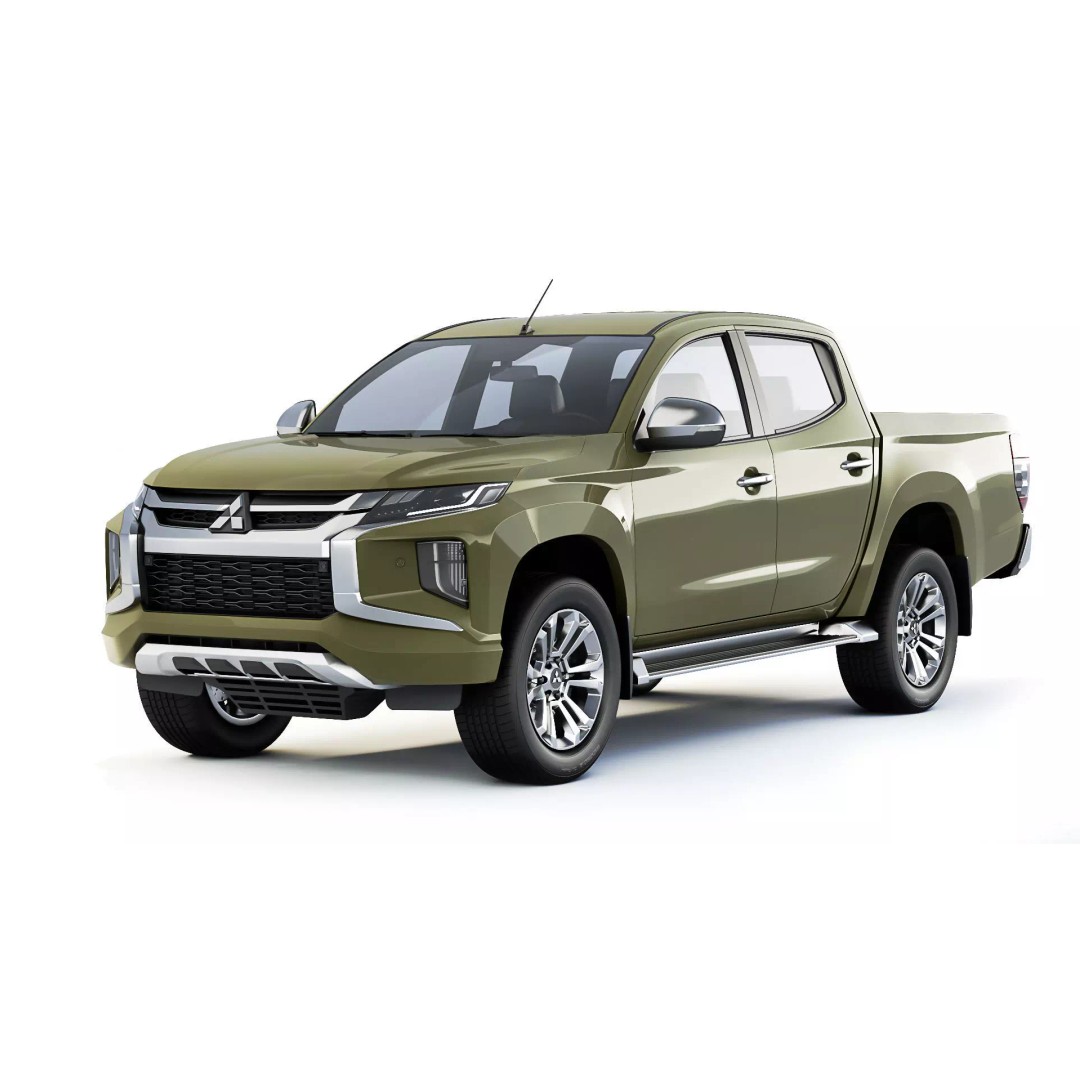 Mitsubishi L200 Triton 2021 3D Model – High Poly Game-Ready Asset, FBX, OBJ - View 2
