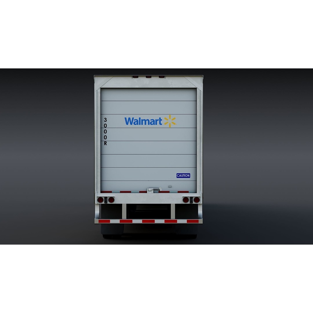Kenworth T680 Day Cab 3D Model – Low Poly Game Asset, FBX, PBR - View 15