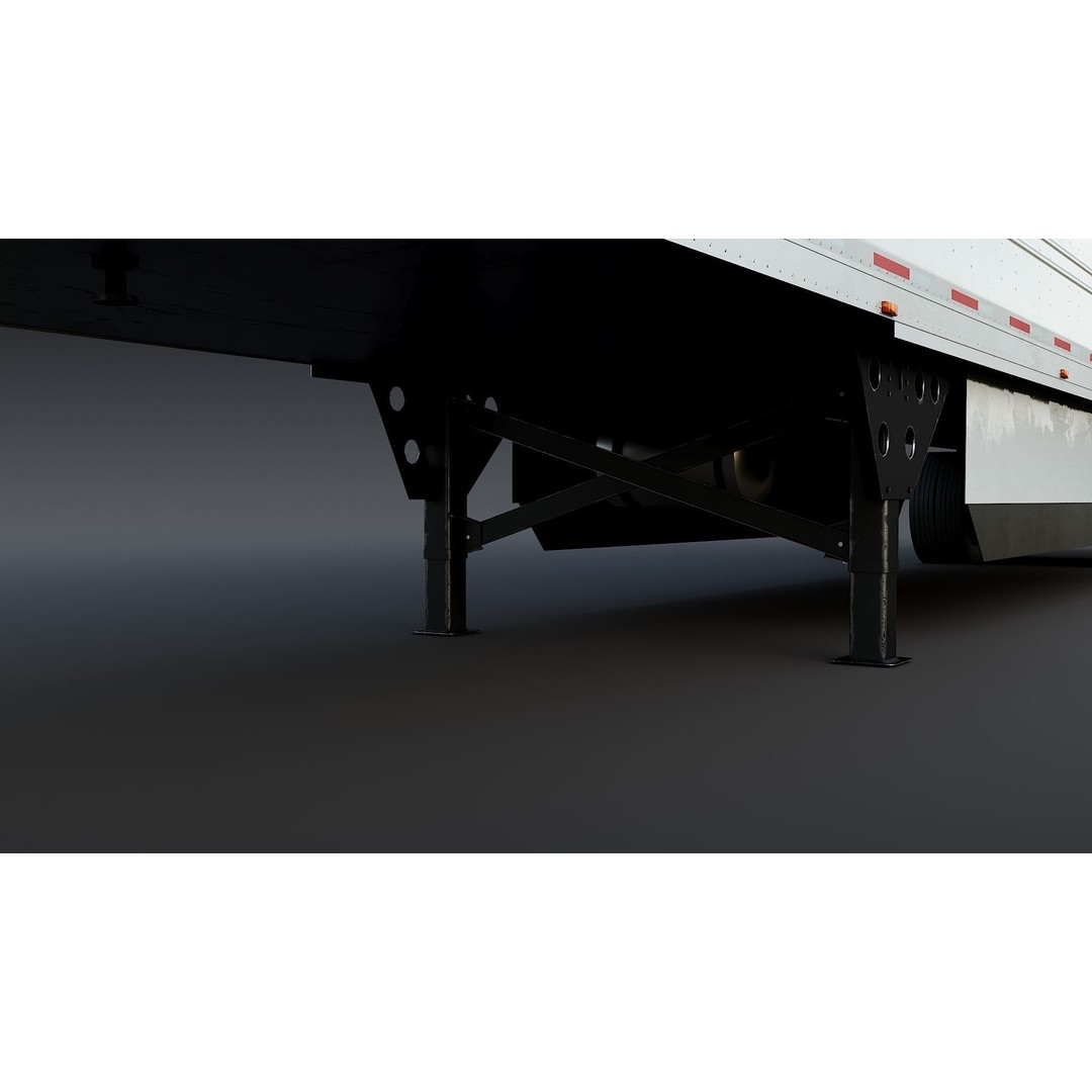 Kenworth T680 Day Cab 3D Model – Low Poly Game Asset, FBX, PBR - View 26