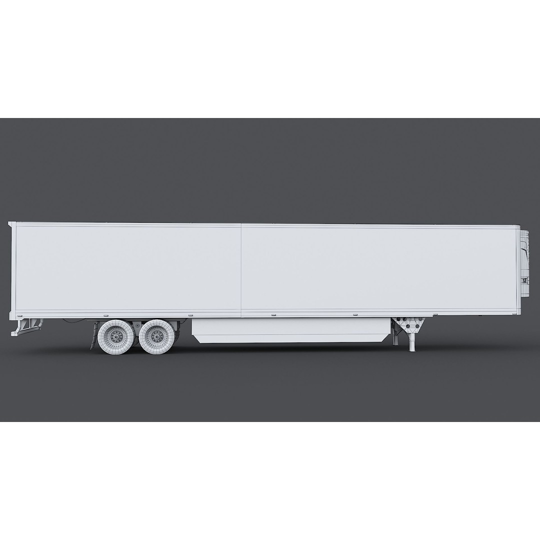 Kenworth T680 Day Cab 3D Model – Low Poly Game Asset, FBX, PBR - View 40