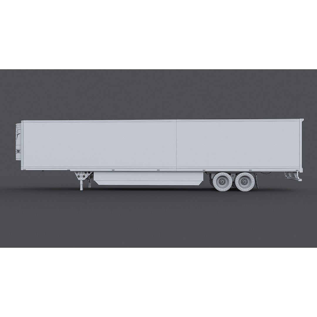 Kenworth T680 Day Cab 3D Model – Low Poly Game Asset, FBX, PBR - View 41