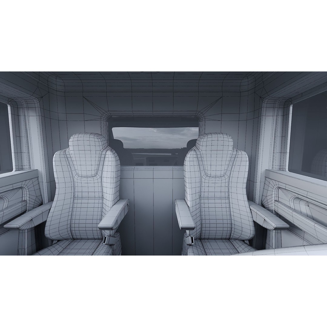Kenworth T680 Day Cab 3D Model – Low Poly Game Asset, FBX, PBR - View 43