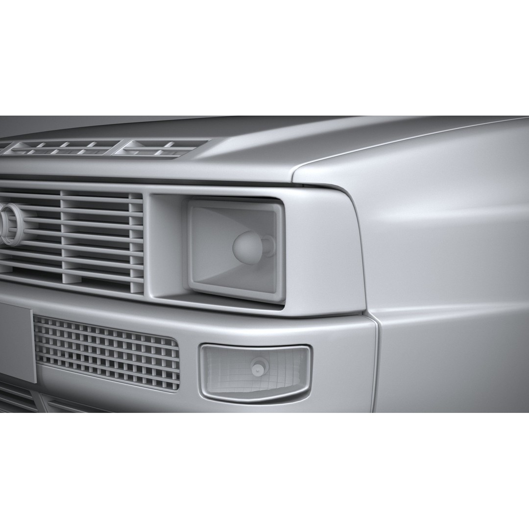 Audi Sport Quattro 1985 3D Model – High Poly Car Asset, FBX, OBJ - View 25