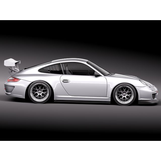 Porsche 911 GT3 Cup 2011 3D Model – High Poly Racing Asset, FBX - View 8