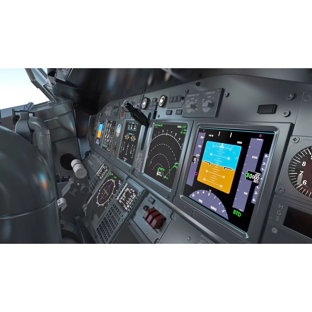 Boeing 737-900 3D Model – Rigged Commercial Aircraft with Interior - View 33