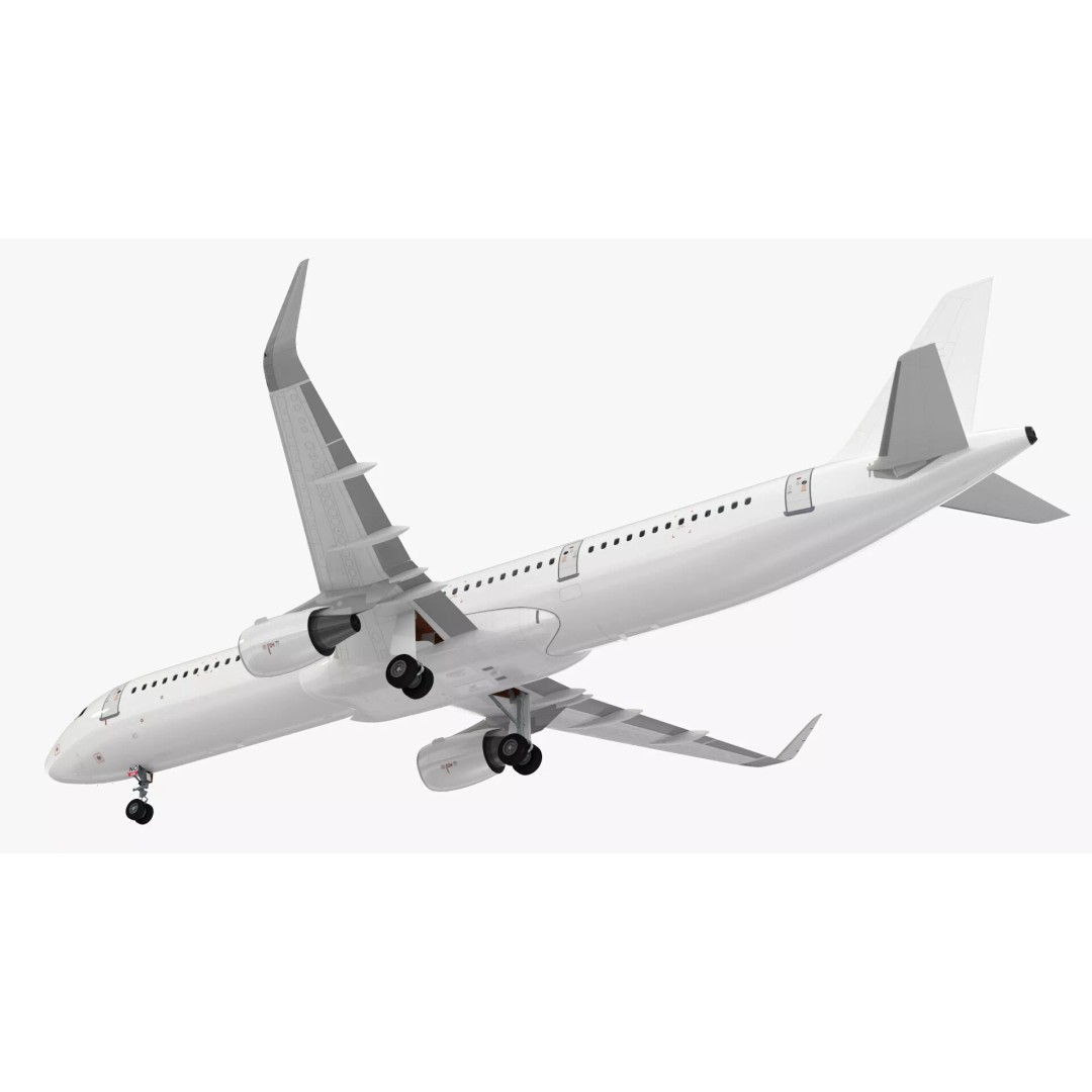 Airbus A321neo 3D Model – High Poly Aircraft with Detailed Cabin and Cockpit - View 18