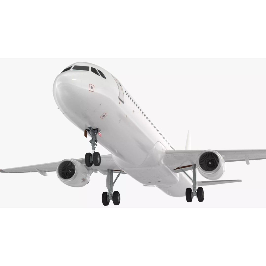 Airbus A321neo 3D Model – High Poly Aircraft with Detailed Cabin and Cockpit - View 21