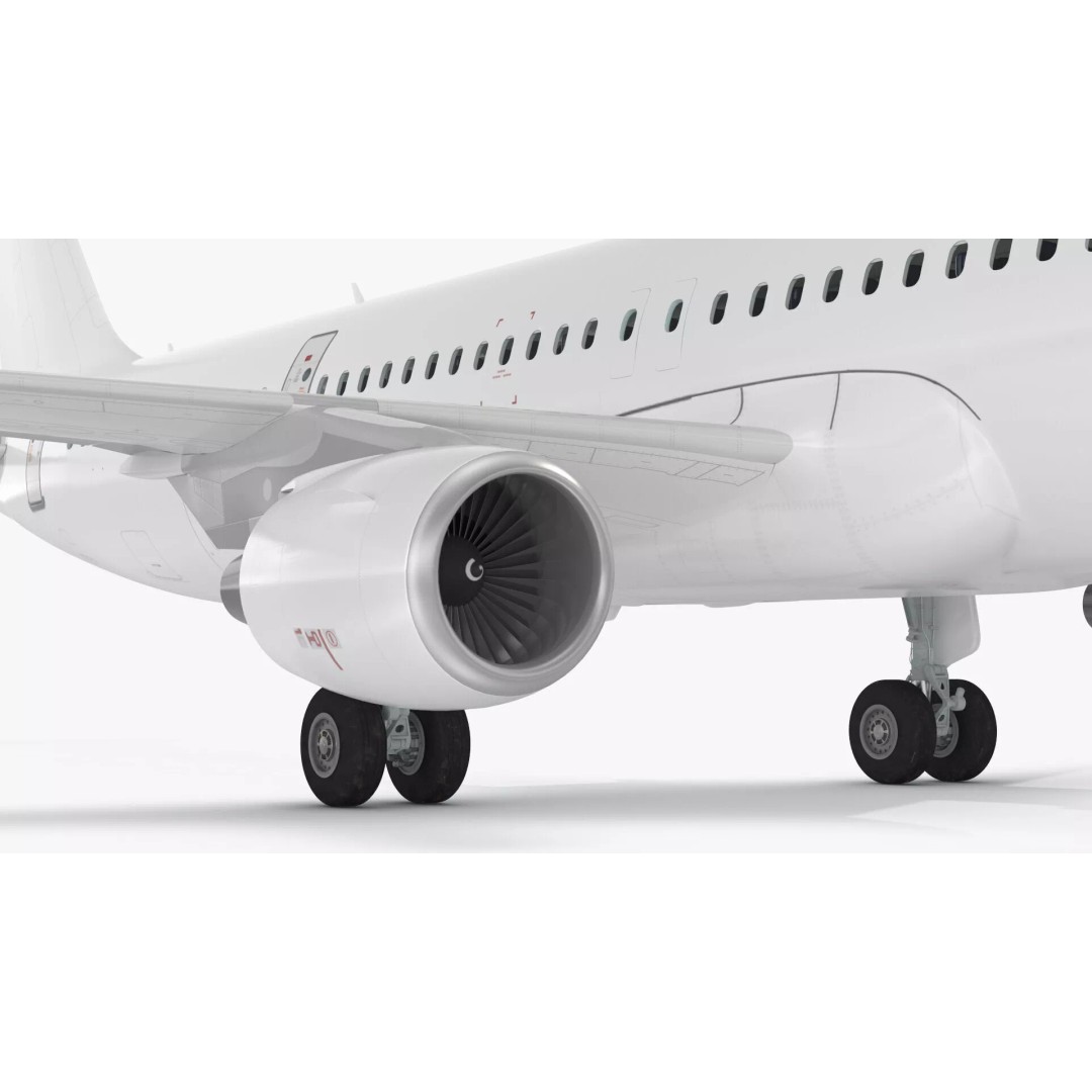 Airbus A321neo 3D Model – High Poly Aircraft with Detailed Cabin and Cockpit - View 22