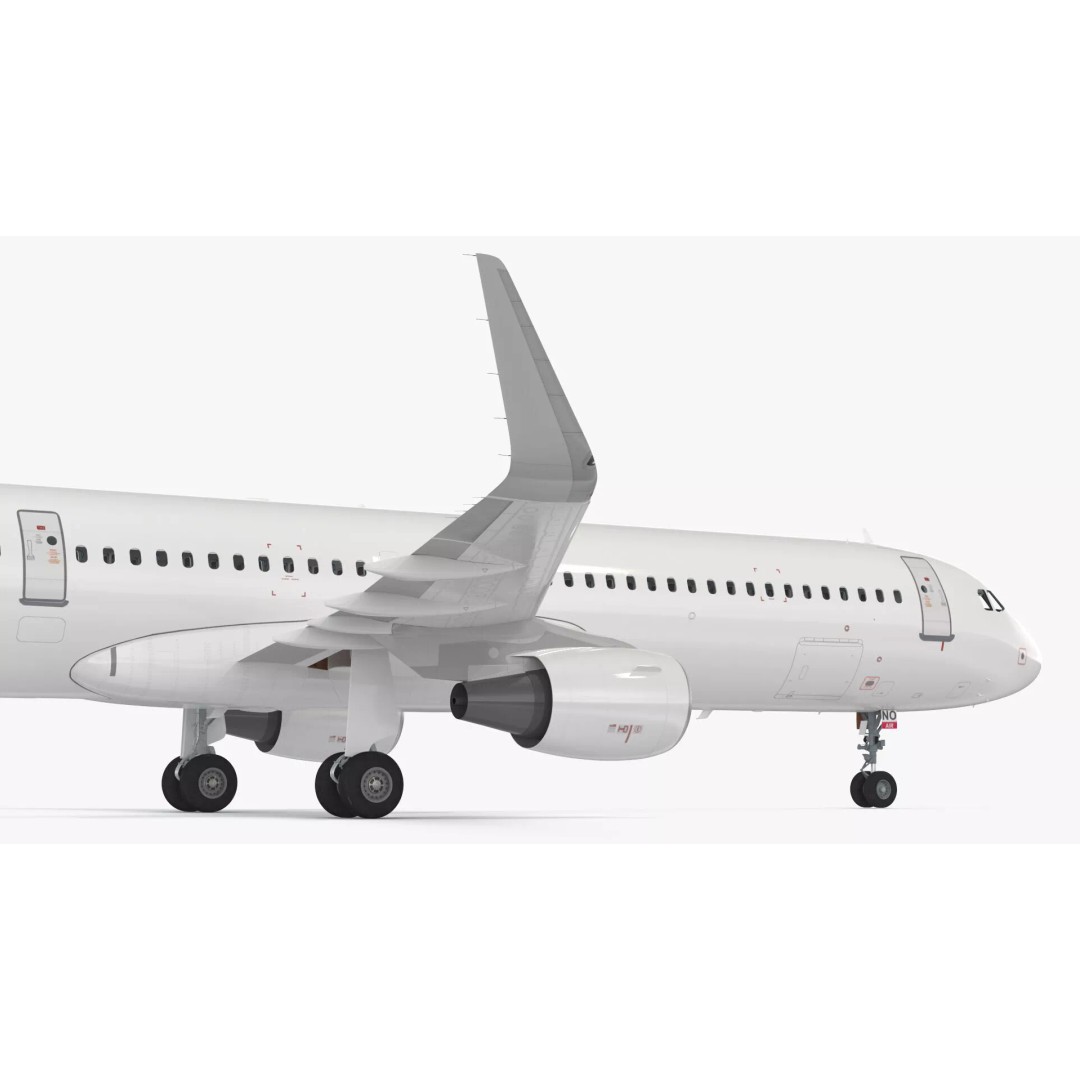 Airbus A321neo 3D Model – High Poly Aircraft with Detailed Cabin and Cockpit - View 23