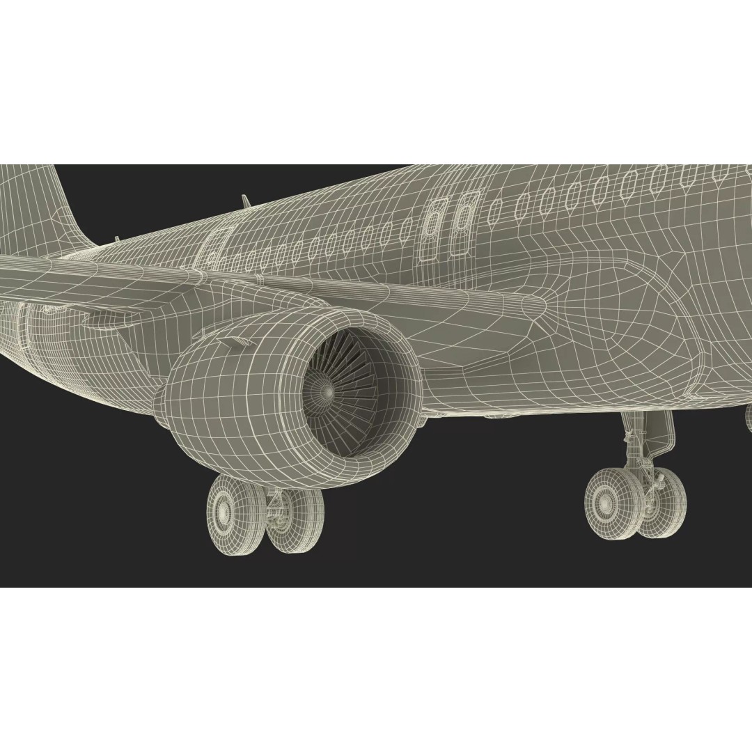 Airbus A321neo 3D Model – High Poly Aircraft with Detailed Cabin and Cockpit - View 33