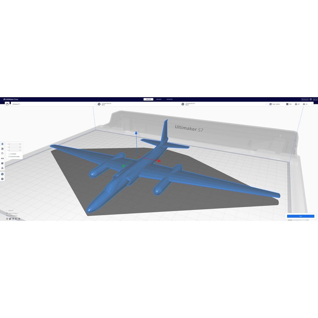 Lockheed U-2S Dragon Lady 3D Model – Low Poly Game Asset, FBX, PBR - View 6