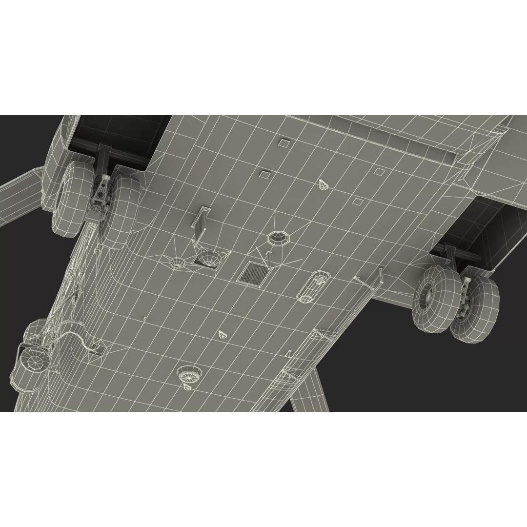AgustaWestland CH149 Cormorant Rescue Helicopter 3D Model – Rigged PBR Asset