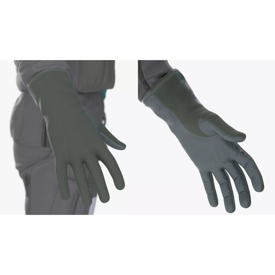 USAF Pilot 3D Model – A-Pose Character with PBR Textures, Cinema 4D - View 15