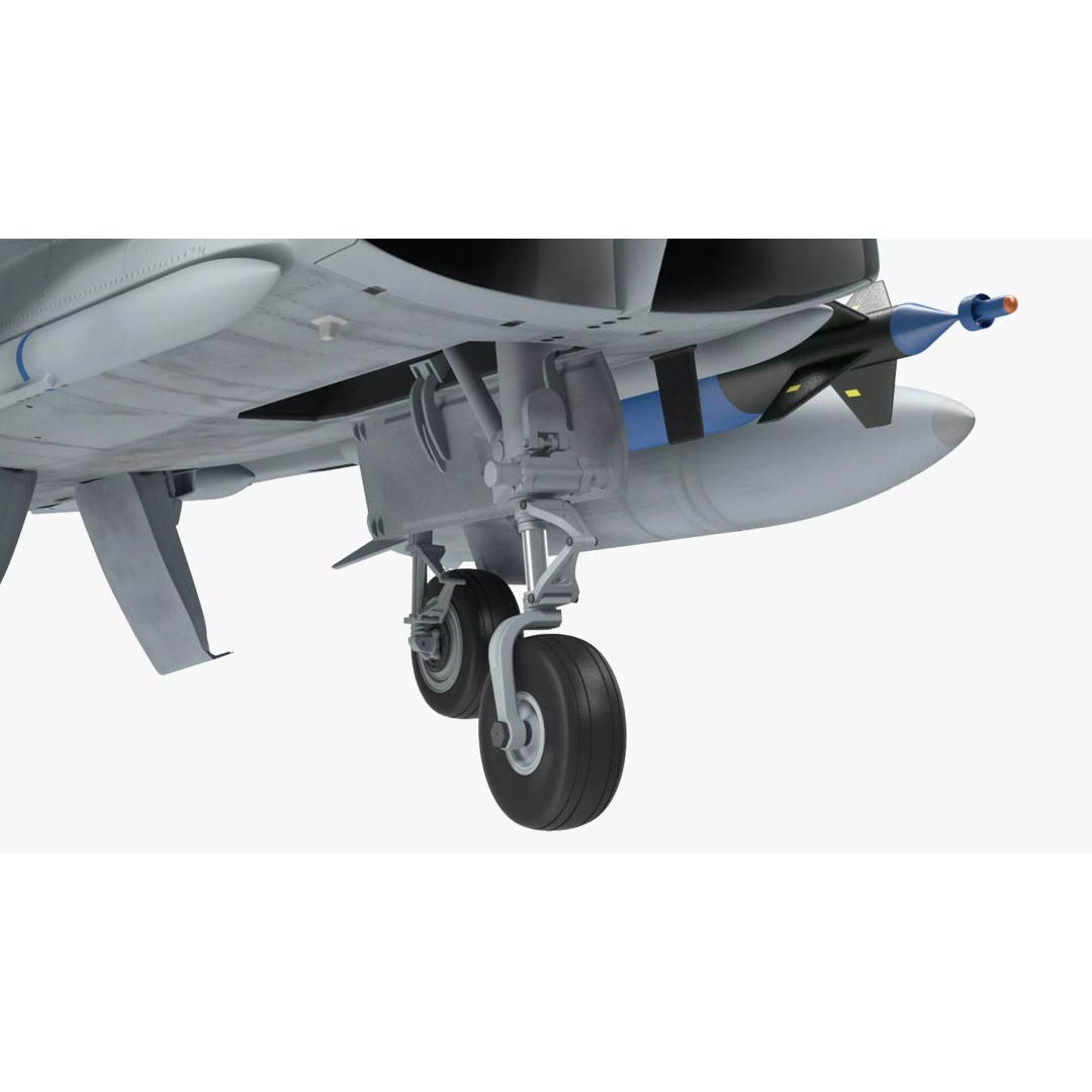 Eurofighter Typhoon Jet 3D Model – High Poly Military Aircraft, FBX - View 18