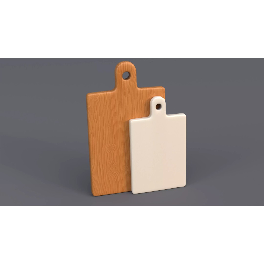 Kitchen Props 3D Model – Low Poly Game Asset, FBX, OBJ, PBR Textures - View 7