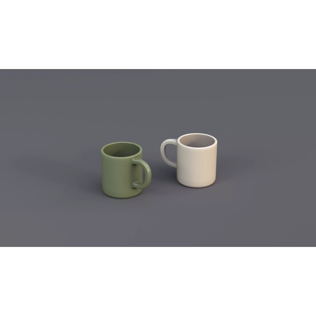 Kitchen Props 3D Model – Low Poly Game Asset, FBX, OBJ, PBR Textures - View 8