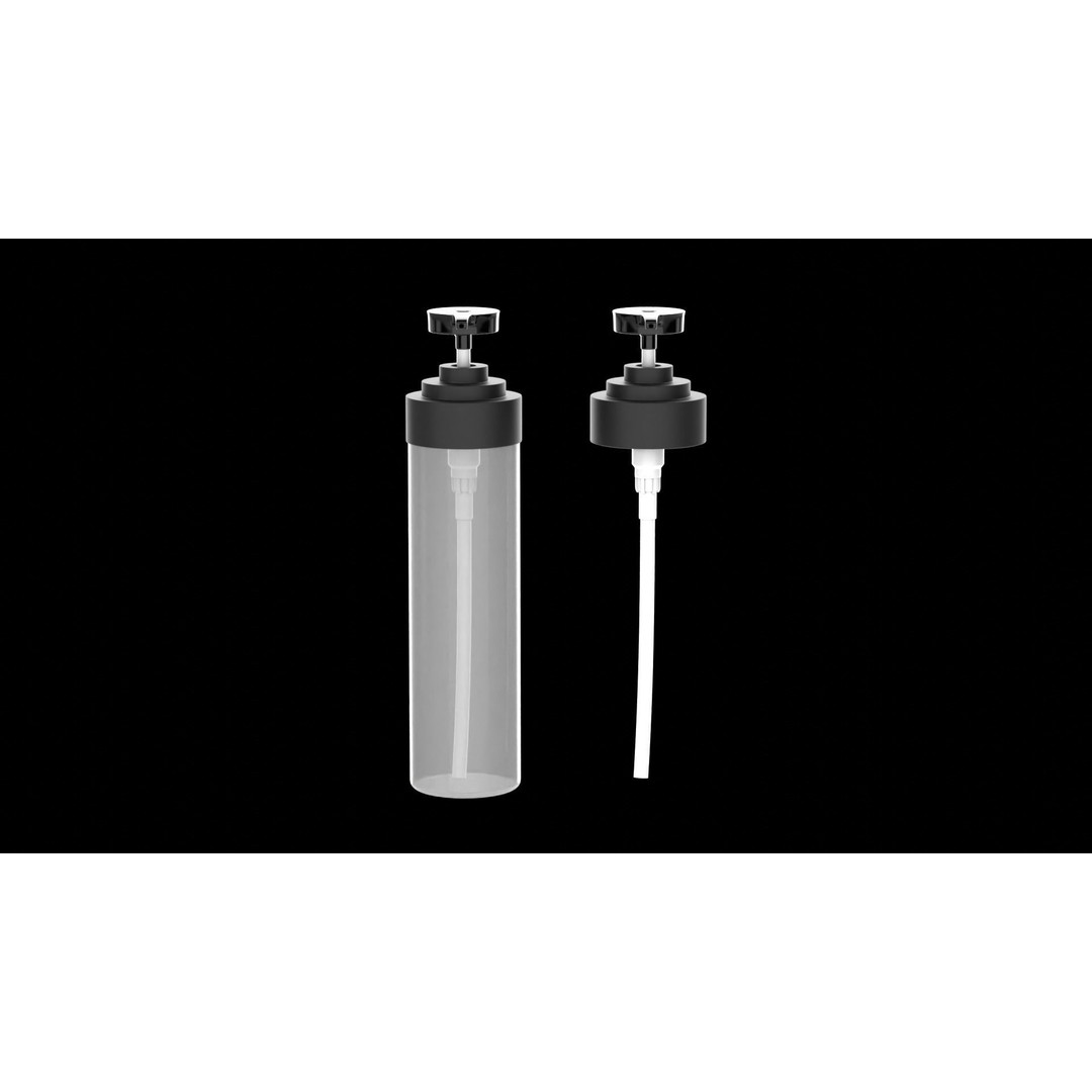 Tall Soap Plastic Pump Bottle 3D Model – PBR Textured Bathroom Asset, FBX, OBJ - View 3
