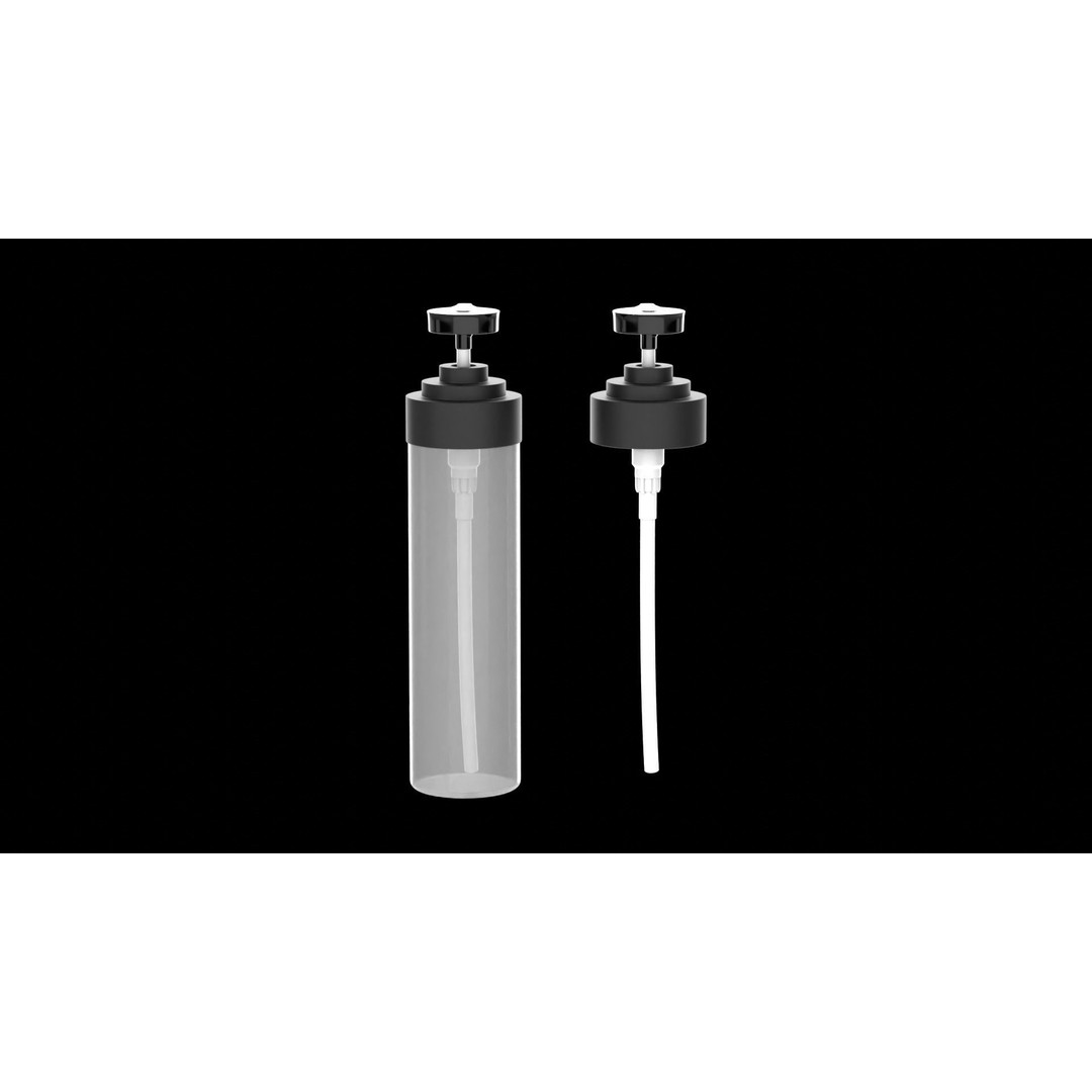 Tall Soap Plastic Pump Bottle 3D Model – PBR Textured Bathroom Asset, FBX, OBJ - View 5