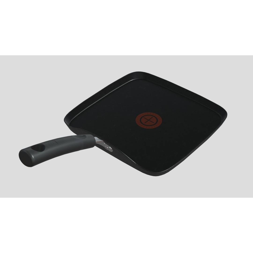 10 in Griddle 3D Model – Low Poly PBR Kitchen Asset, FBX, OBJ - View 4