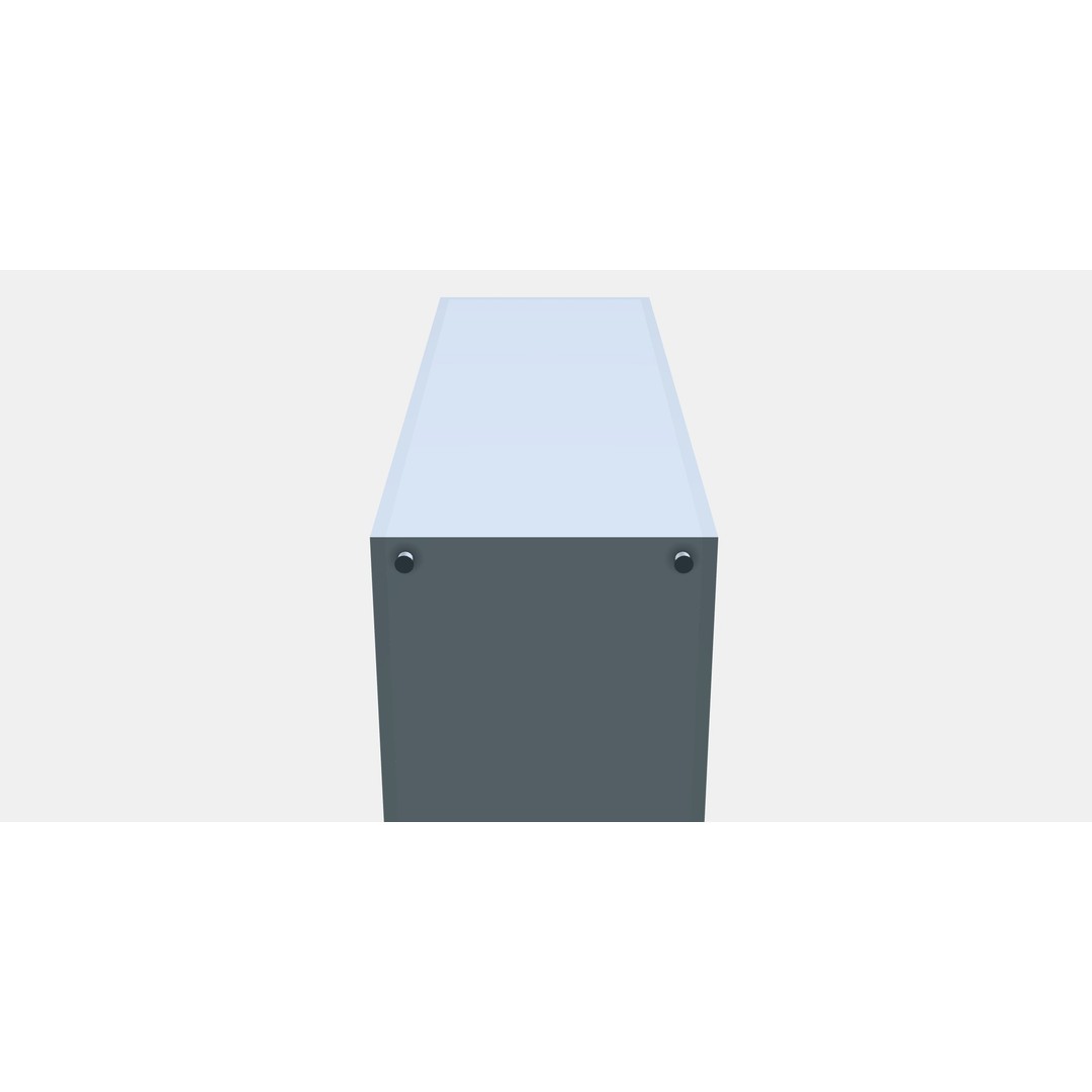 Siguro BF-J140W Arctic 3D Model – Low Poly Kitchen Freezer Asset, FBX - View 9