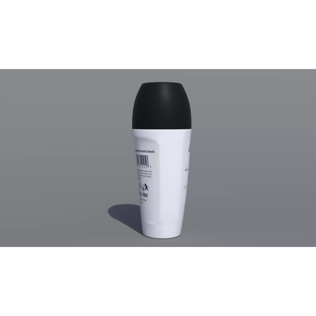 Dove Advanced Care Invisible Dry Deodorant Roll-on 3D Model – PBR Textured, Game-Ready Formats - View 5