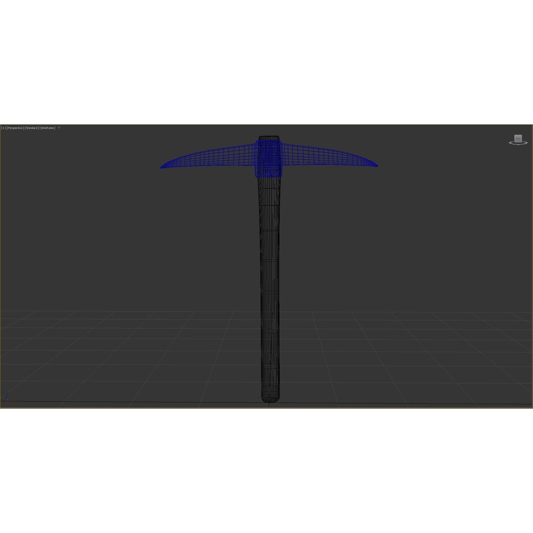 Pick Axe 3D Model – Low Poly Game Asset, FBX & OBJ Formats