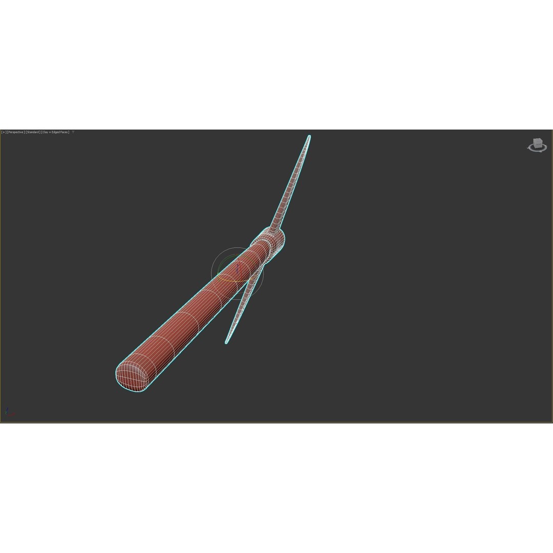 Pick Axe 3D Model – Low Poly Game Asset, FBX & OBJ Formats - View 11