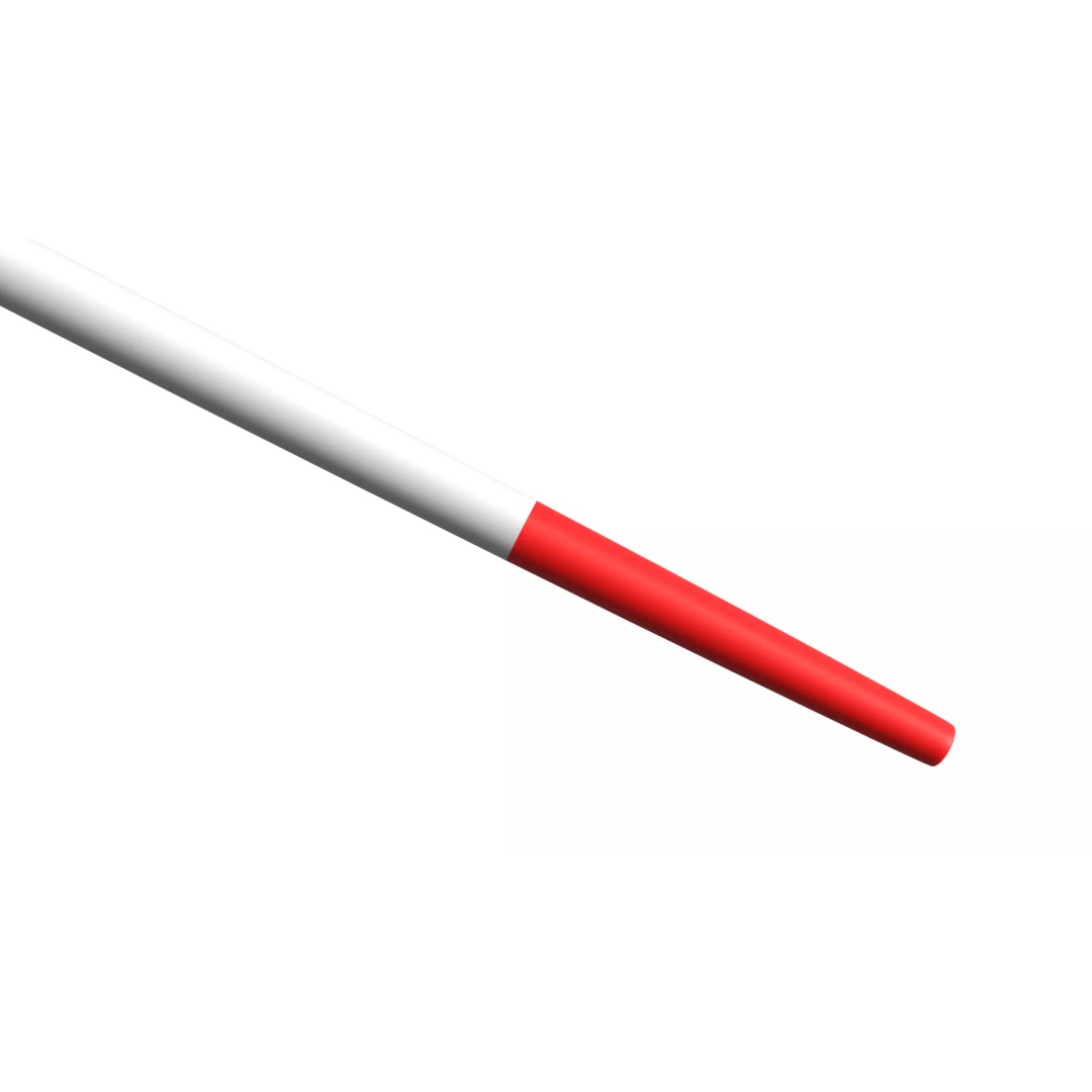 Artistic Paintbrush 3D Model – Round PBR Asset, FBX, OBJ, Blender - View 4