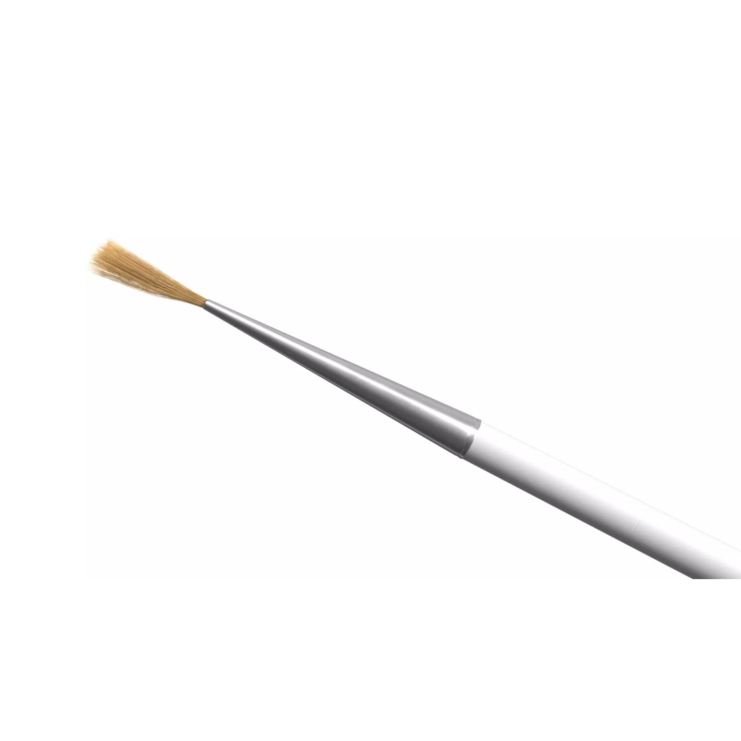 Artistic Paintbrush 3D Model – Round PBR Asset, FBX, OBJ, Blender - View 5