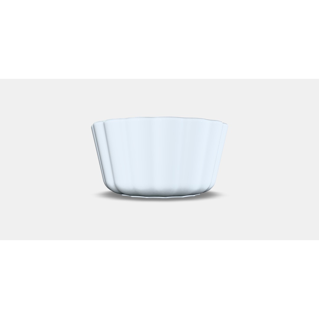 VARDAGEN Pie Dish 3D Model – Low Poly PBR Kitchenware, FBX