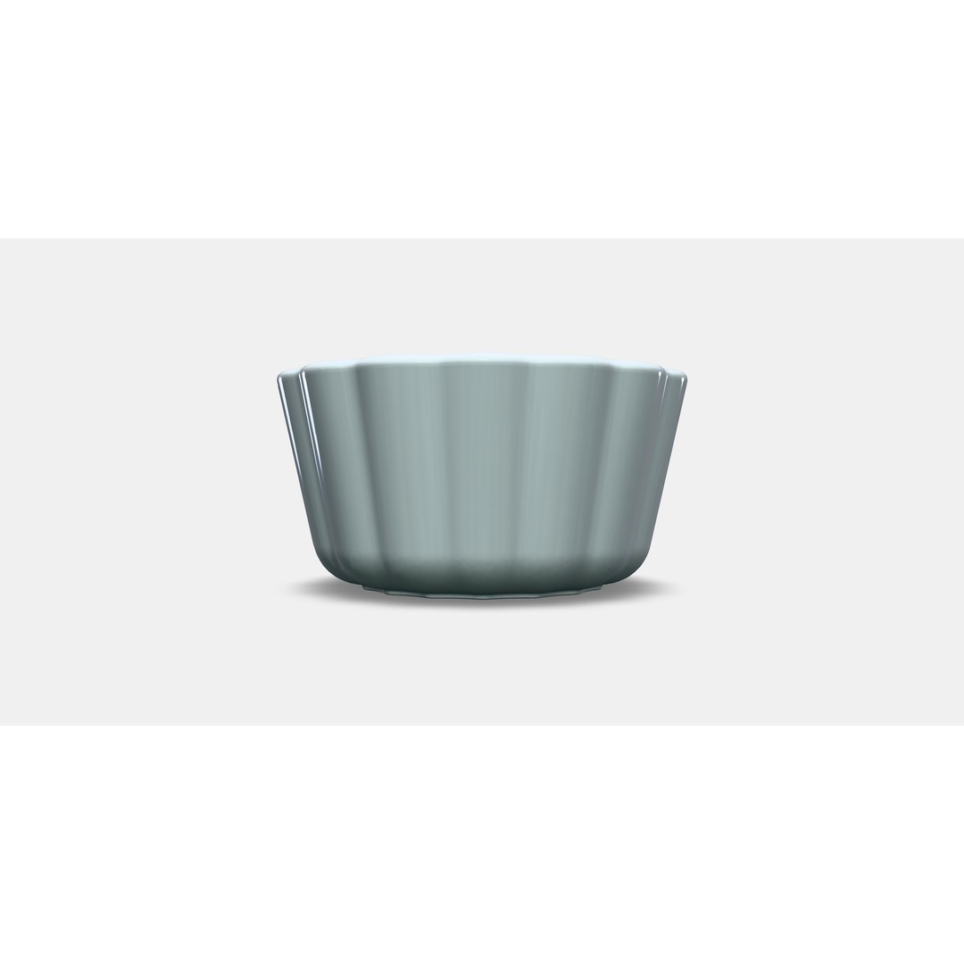 VARDAGEN Pie Dish 3D Model – Low Poly PBR Kitchenware, FBX - View 11