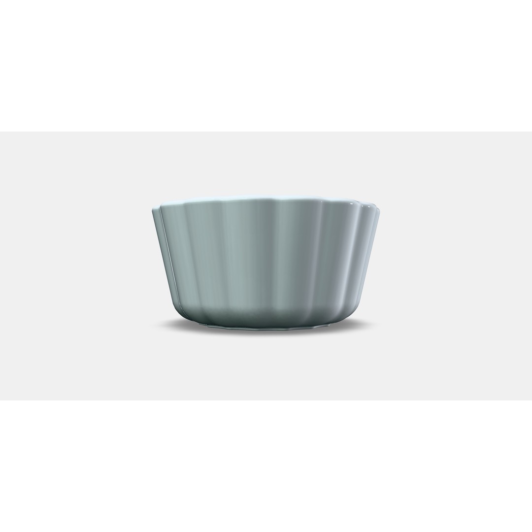 VARDAGEN Pie Dish 3D Model – Low Poly PBR Kitchenware, FBX - View 13