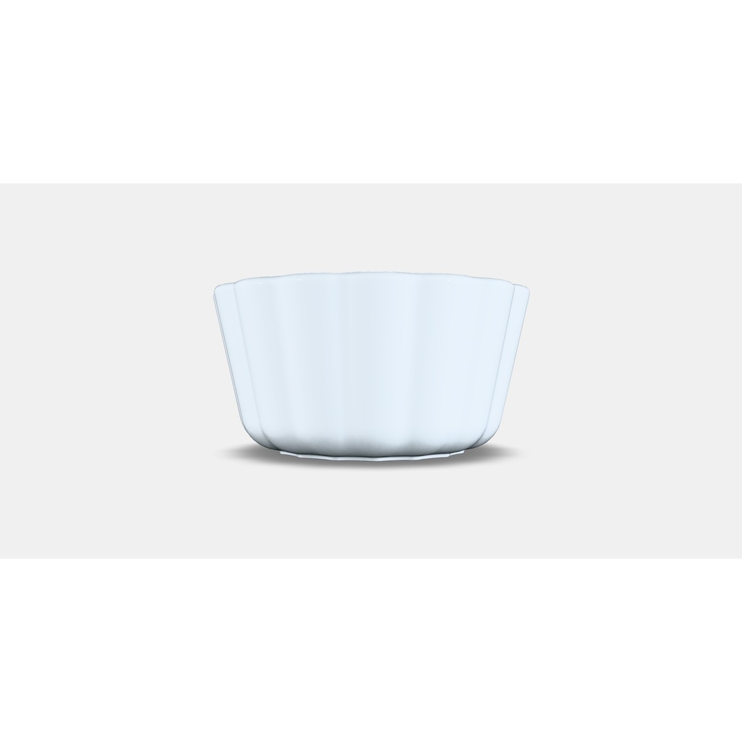 VARDAGEN Pie Dish 3D Model – Low Poly PBR Kitchenware, FBX - View 15