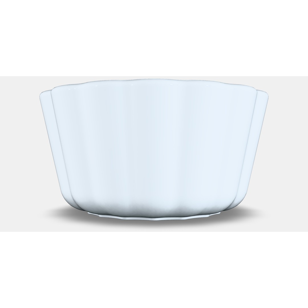 VARDAGEN Pie Dish 3D Model – Low Poly PBR Kitchenware, FBX - View 16