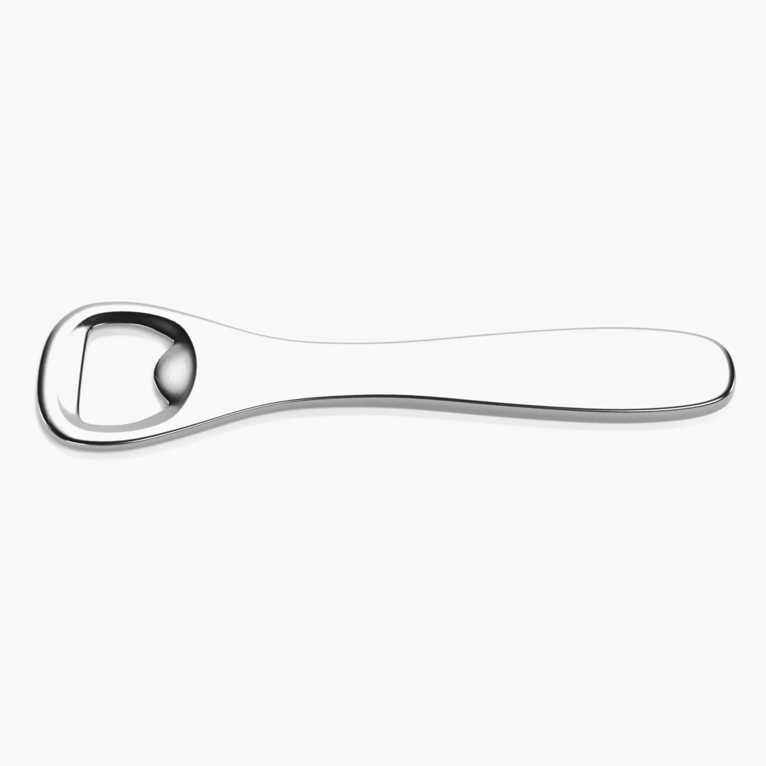Manual Steel Bottle Opener 3D Model – Clean Design, PBR Textures