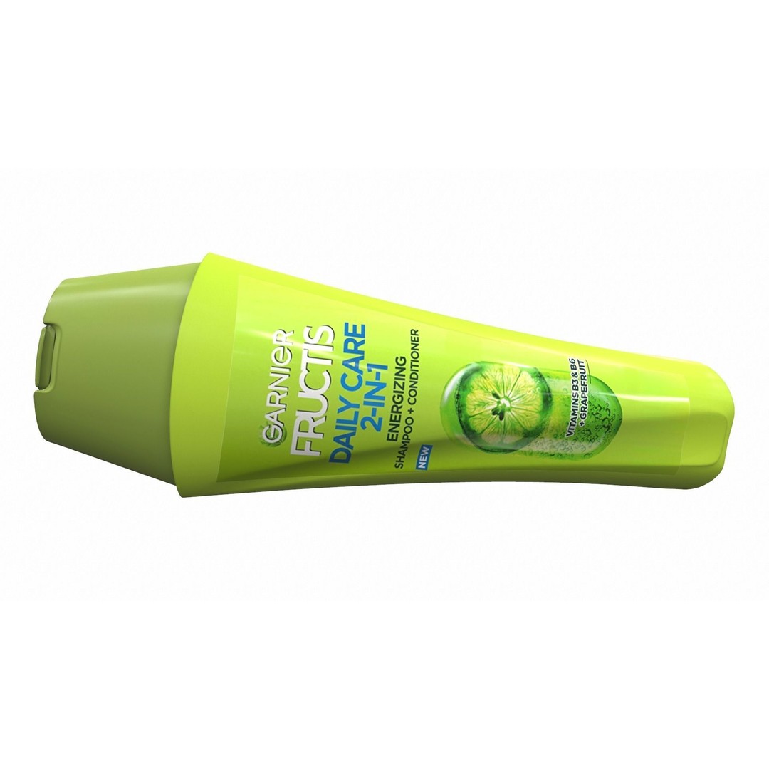 Garnier Shampoo 3D Model – High Poly PBR Asset, FBX, OBJ - View 9