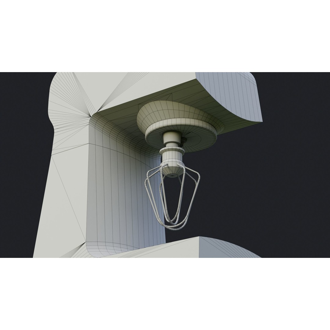 Electric Kitchen Mixer 3D Model – Low Poly Game Ready PBR Asset, FBX - View 10