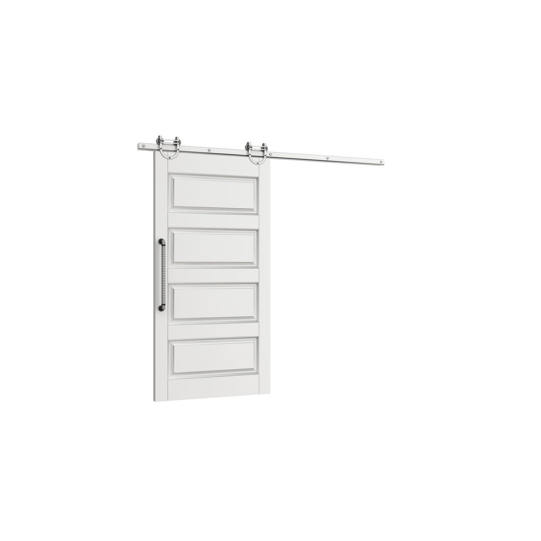Barn Door 3D Model – Realistic Wooden Barn Door, FBX & OBJ Formats - View 8