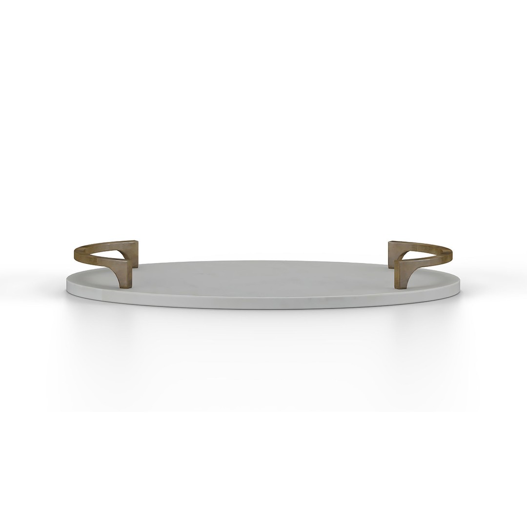 Collie Tray 3D Model – PBR Textured Kitchenware Asset, FBX